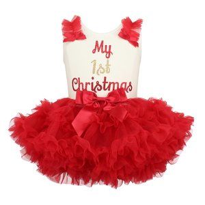 First Christmas TUTU Popatu